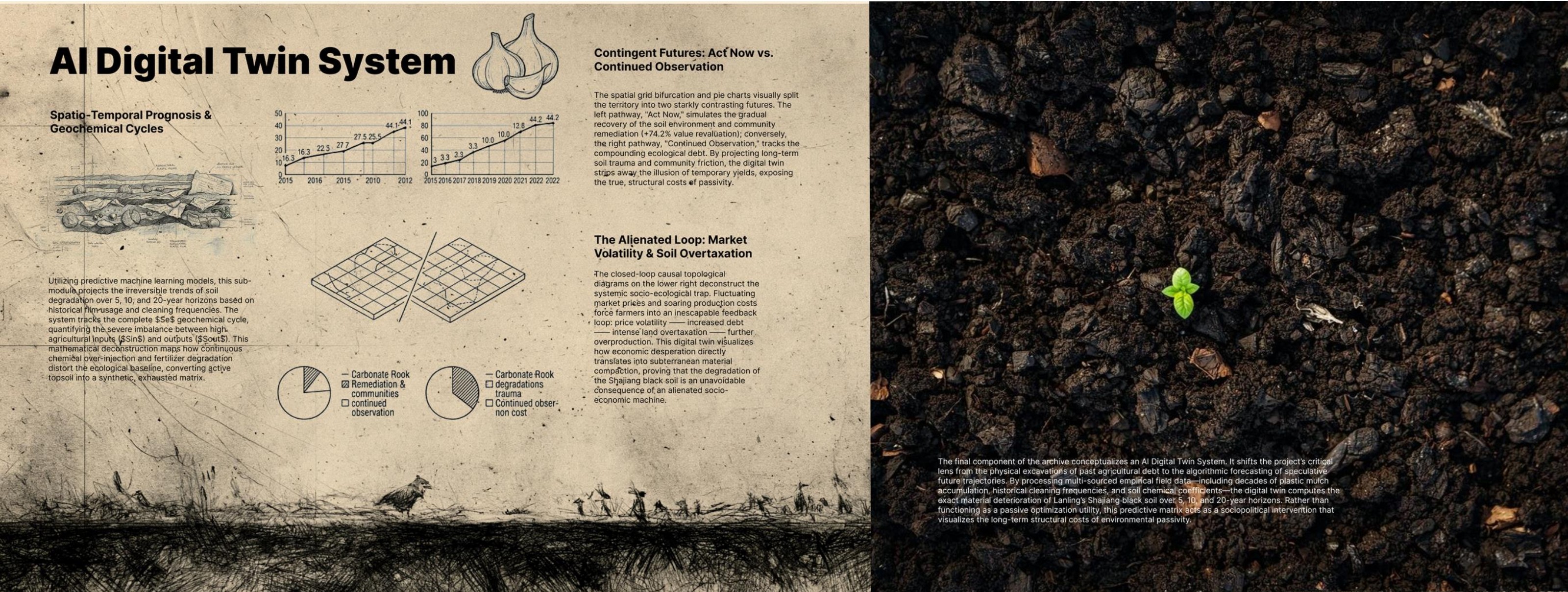 Archive chapter on the AI digital twin and future soil scenarios
