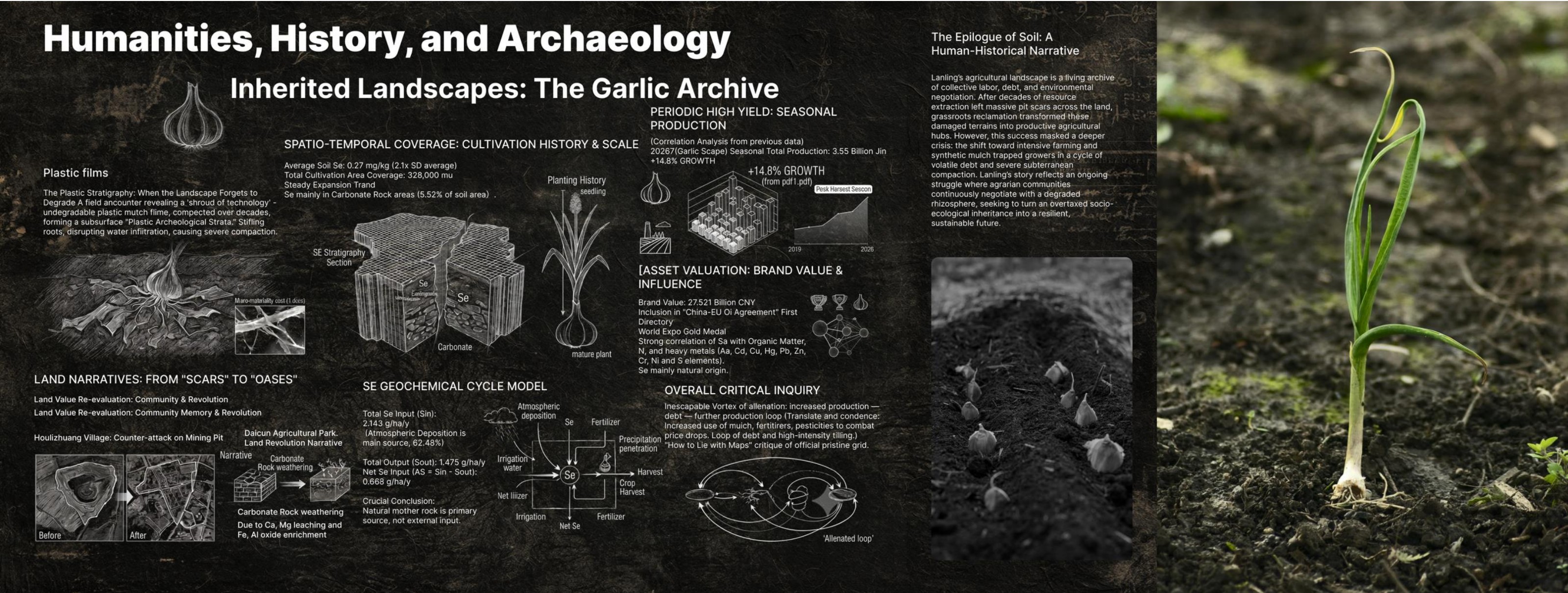 Archive chapter on the agricultural history and land narratives of Lanling